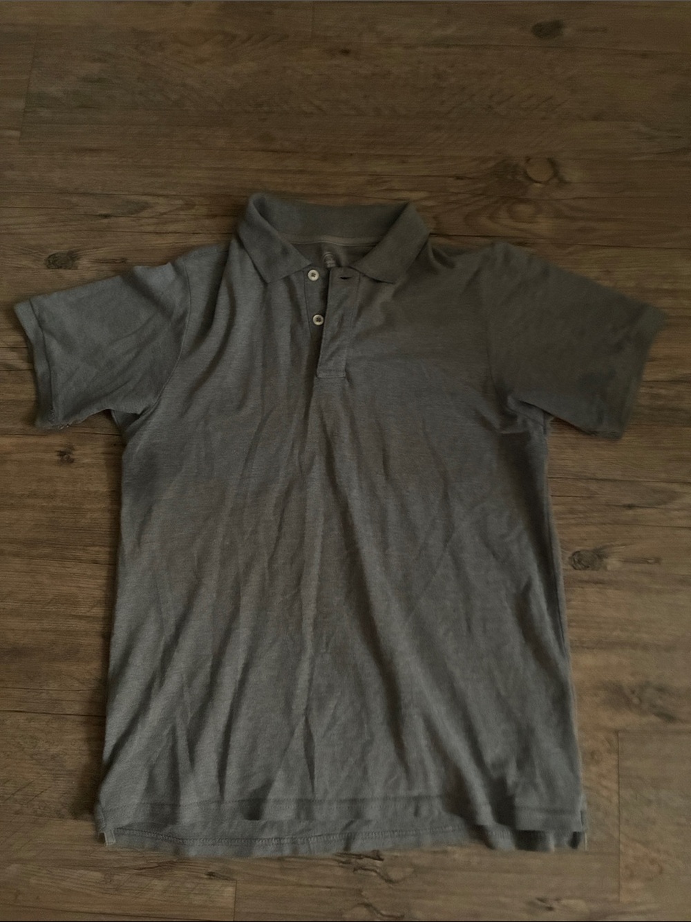 wonder nation Gray Short-Sleeve Polo Shirt
